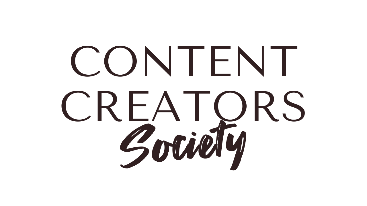 content creators society