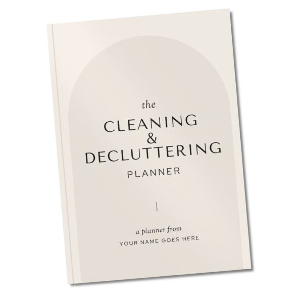 cleaning and decluttering niche lead magnet PLR for bloggers