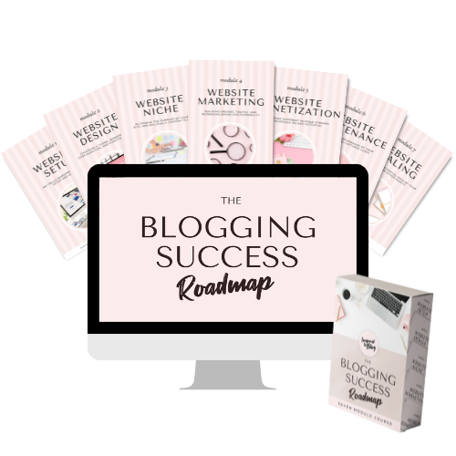 The blogging success roadmap course to take you from blogging novice to expert. Make passive income with your blogging business. 