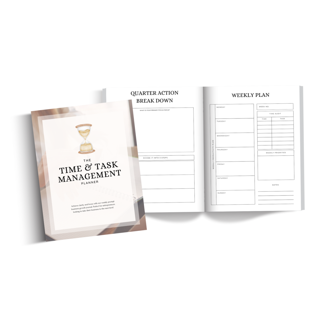 Time Management Planner Freebie
