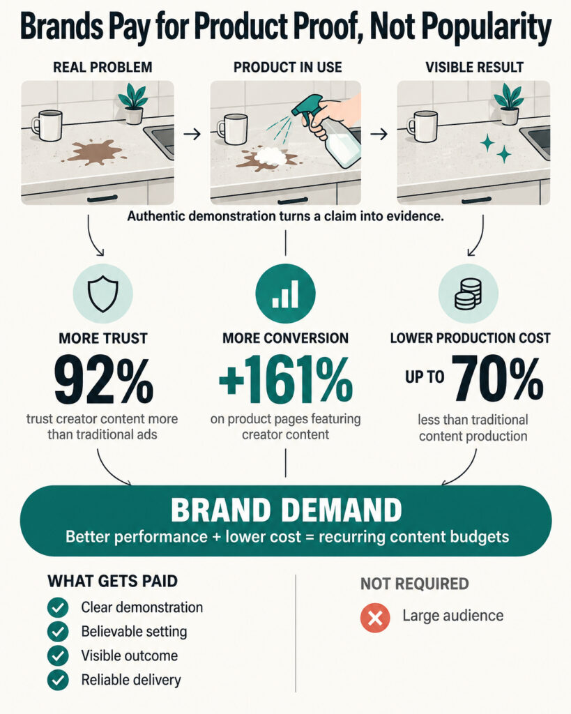 Why UGC Is Working for Brands Right Now (and What That Means for Creators Who Make It)