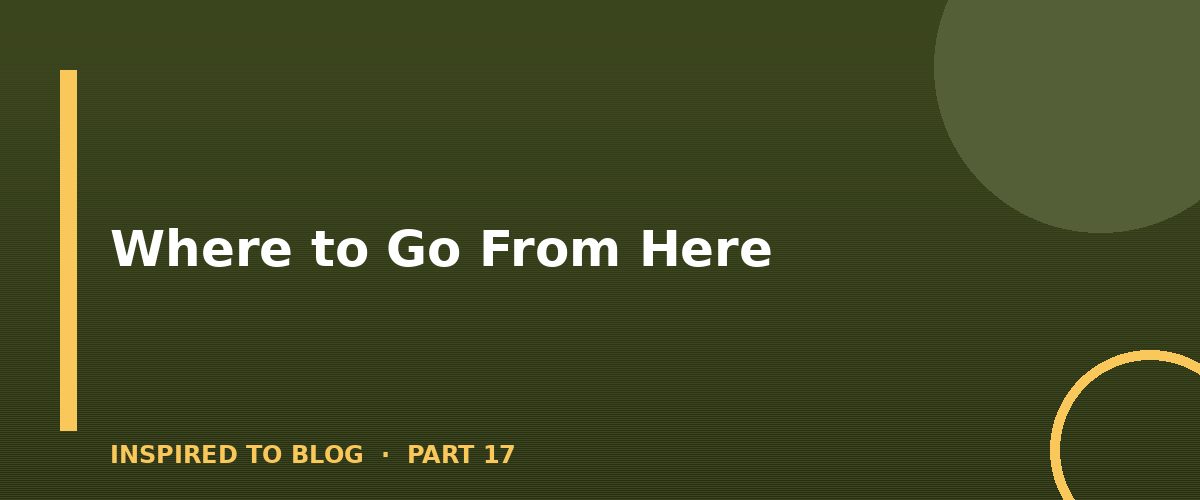 Section banner: Where to Go From Here