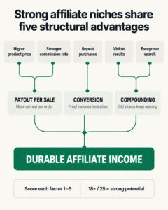 The Video Niches Where Affiliate Income Actually Works (Cleaning Is One of Them)