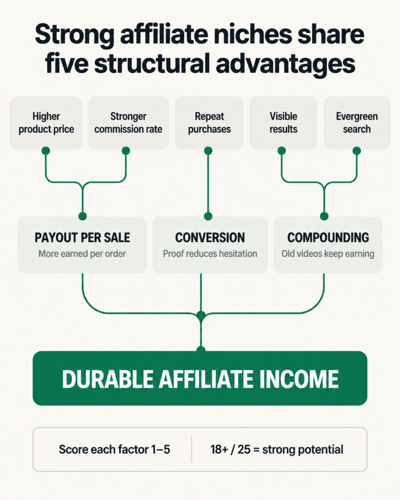 The Video Niches Where Affiliate Income Actually Works (Cleaning Is One of Them)