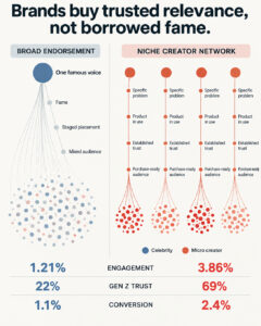 Brands Have Stopped Chasing Celebrities. They Want Creators Like You