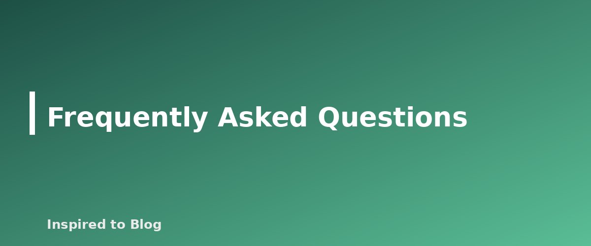 Frequently Asked Questions - illustration for How Long Should a Blog Post Be? A Practical Answer