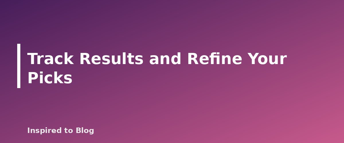 Track Results and Refine Your Picks - illustration for How to Pick Products for Shoppable Videos: A Scoring System for Amazon Creators