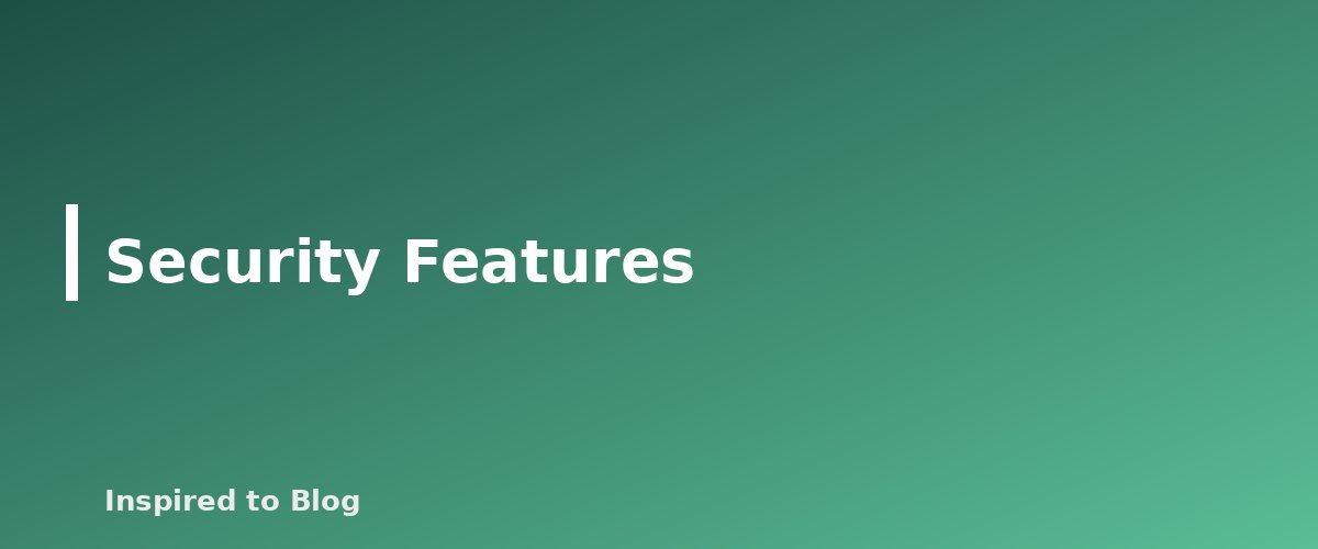 Security Features - illustration for WordPress Hosting for New Bloggers: What to Compare Before You Buy